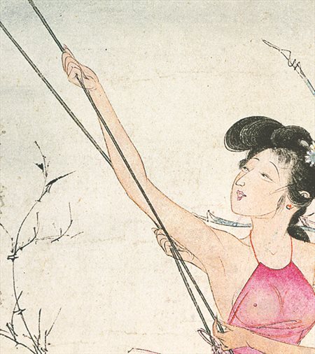 琅琊-胡也佛的仕女画和最知名的金瓶梅秘戏图